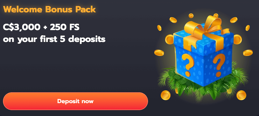 Flappy Casino welcome bonus