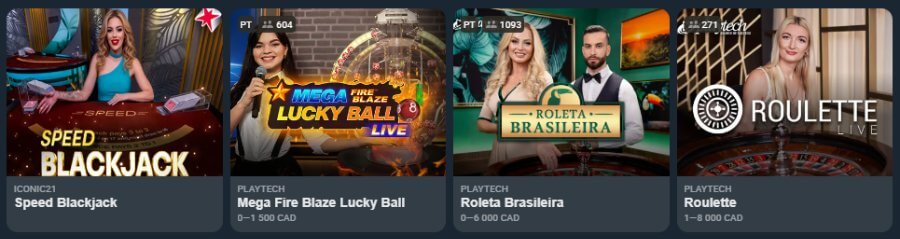 Galacticbets - Live Casino