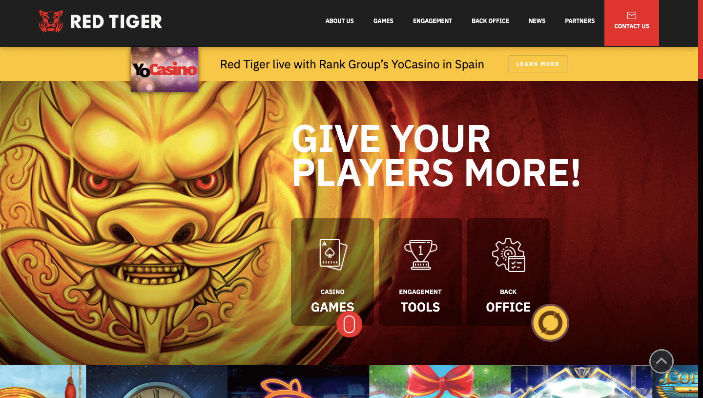 red tiger gaming limited