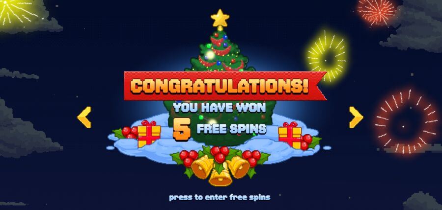 Santa's Stack Free Spins Round