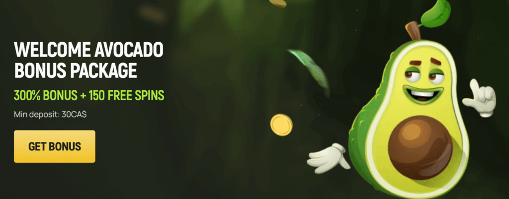 avocasino welcome offer - canada casino