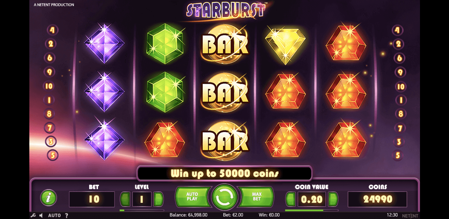 starburst slots free play