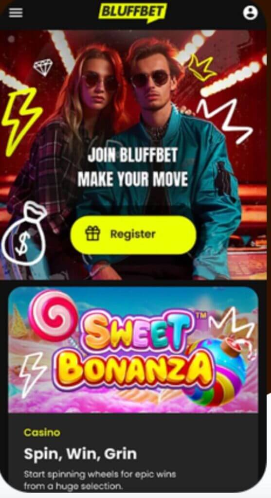 bluffbet available on mobile devices - canada casino