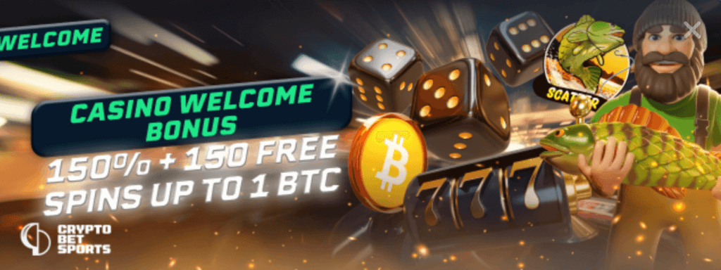 welcome bonus cryptobetsports