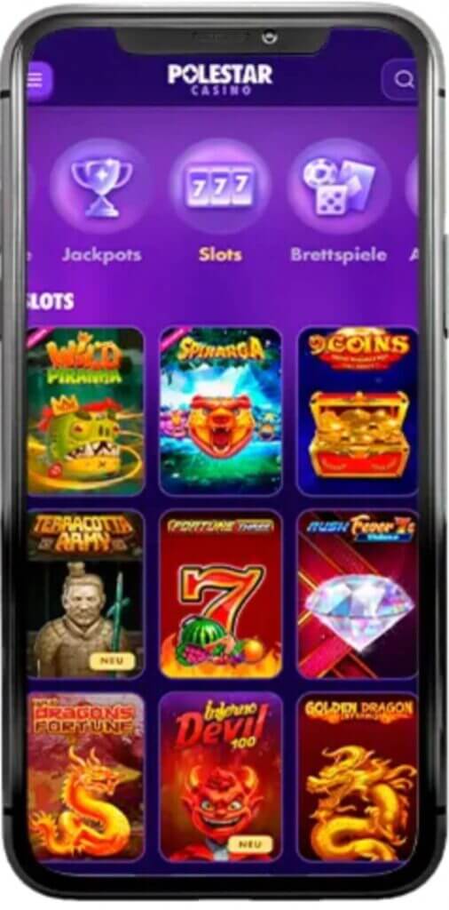 mobile experience at polestar casino - canada casino