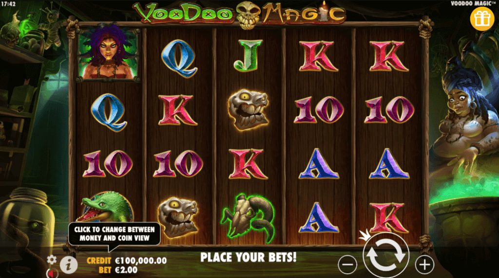 voodoo magic online slot - canada casino