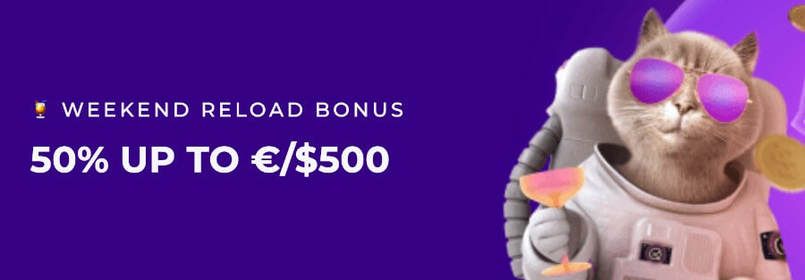 kosmonaut reload bonus - canada casino