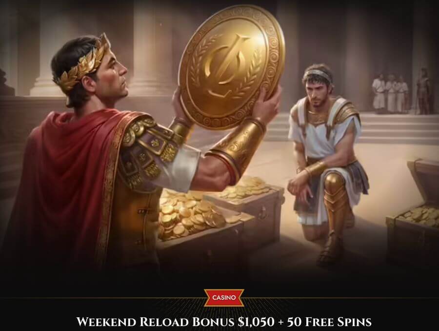 weekly reload bonus at legiano - canada casino