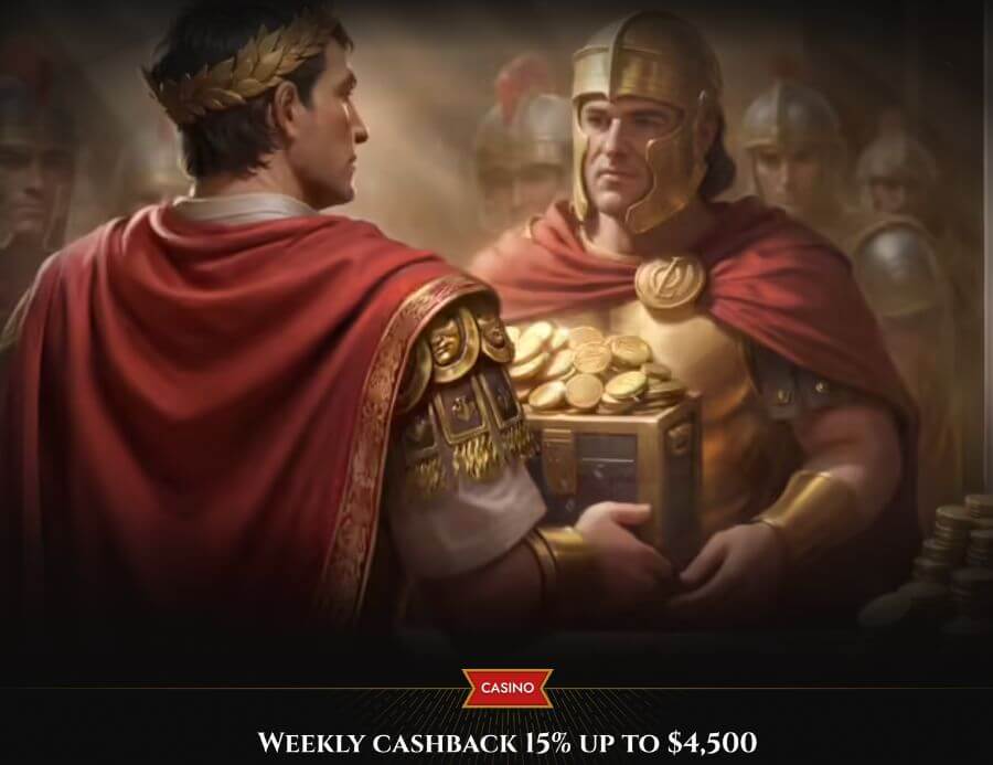 cashback offer at legiano - canada casino