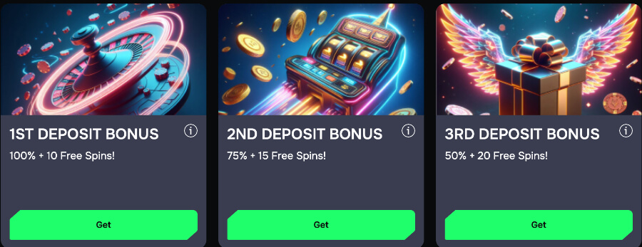 Gamix Casino welcome offer