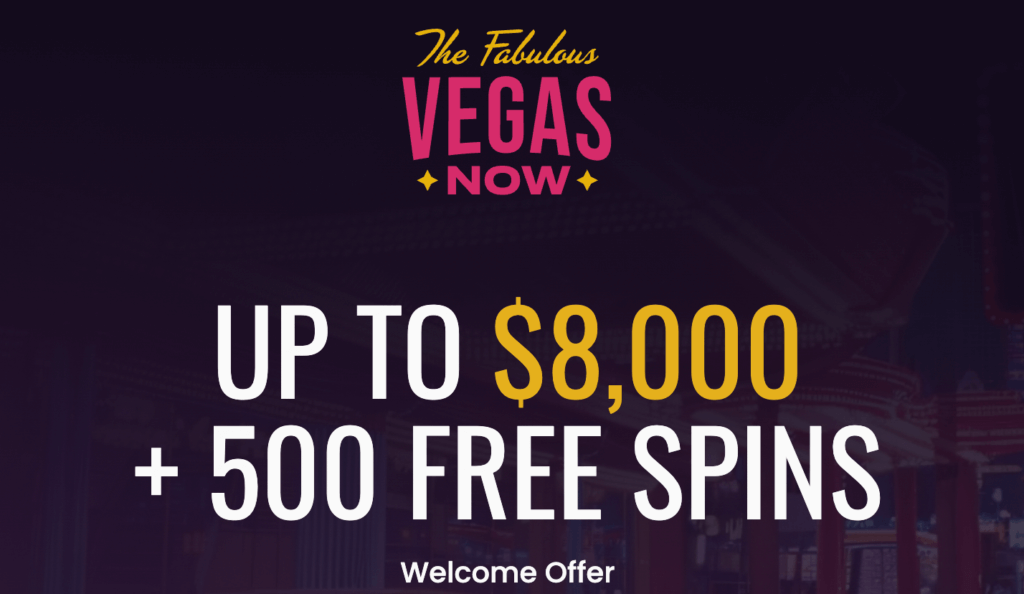 welcome offer at vegasnow casino - canada casino